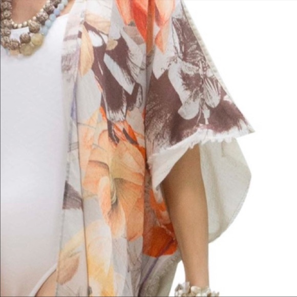 kaftan free szie cover up - Picture 2 of 2